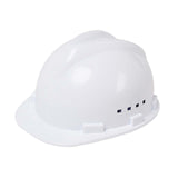 Maxbell Hard Hat Breathable Sturdy Construction Helmet for Outdoor Engineering Labor White