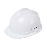 Maxbell Hard Hat Breathable Sturdy Construction Helmet for Outdoor Engineering Labor White