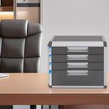 File Cabinet Locking Filing Organizer Document Storage Box for Office Supply