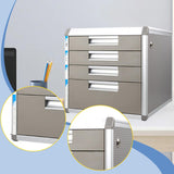 File Cabinet Locking Filing Organizer Document Storage Box for Office Supply