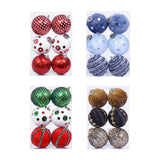Maxbell 6Pcs Christmas Ball Ornaments Christmas Ornaments for Holiday Special Events blue