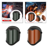 Maxbell Anti Fogging Face Shield Adults Splash Guard for Working Weeds Whacking green