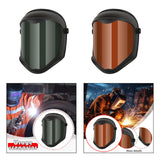 Maxbell Anti Fogging Face Shield Adults Splash Guard for Working Weeds Whacking green
