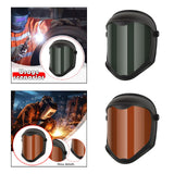 Maxbell Anti Fogging Face Shield Adults Splash Guard for Working Weeds Whacking green