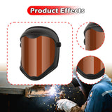 Maxbell Anti Fogging Face Shield Adults Splash Guard for Working Weeds Whacking Brown