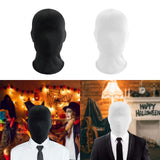 Maxbell 2 Pieces Halloween Cosplay Mask Comfortable for Birthday Mardi Gras Festival black