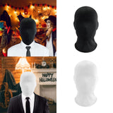 Maxbell 2 Pieces Halloween Cosplay Mask Comfortable for Birthday Mardi Gras Festival black