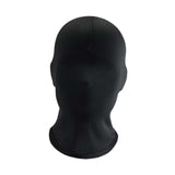 Maxbell 2 Pieces Halloween Cosplay Mask Comfortable for Birthday Mardi Gras Festival black