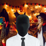 Maxbell 2 Pieces Halloween Cosplay Mask Comfortable for Birthday Mardi Gras Festival black