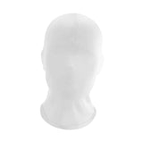 Maxbell 2 Pieces Halloween Cosplay Mask Comfortable for Birthday Mardi Gras Festival White