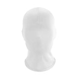 Maxbell 2 Pieces Halloween Cosplay Mask Comfortable for Birthday Mardi Gras Festival White