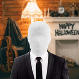 Maxbell 2 Pieces Halloween Cosplay Mask Comfortable for Birthday Mardi Gras Festival White