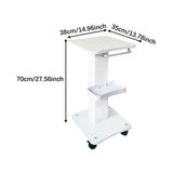 Beauty Salon Trolley Cart 3 Tier Professional Beauty Instrument Storage Tray