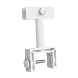 Maxbell Sign Holder Clamp Sturdy Shop Clothing Rack Signs Holder for Sale Exhibition White