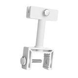 Maxbell Sign Holder Clamp Sturdy Shop Clothing Rack Signs Holder for Sale Exhibition White