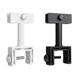 Maxbell Sign Holder Clamp Sturdy Shop Clothing Rack Signs Holder for Sale Exhibition White