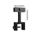 Maxbell Sign Holder Clamp Sturdy Shop Clothing Rack Signs Holder for Sale Exhibition Black