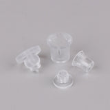 Maxbell 10 Pieces Clear Standoffs Decorative Wall Mounting Screws for Home Shop Mall 1.4cmx1.4cm