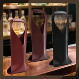 Maxbell Single Bottle Wine Carrier Wine Bottle Storage Bag for Holiday Bridal Shower Red