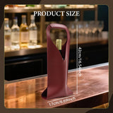 Maxbell Single Bottle Wine Carrier Wine Bottle Storage Bag for Holiday Bridal Shower Red