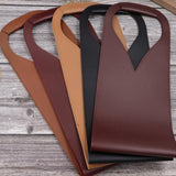 Maxbell Single Bottle Wine Carrier Wine Bottle Storage Bag for Holiday Bridal Shower Dark Red