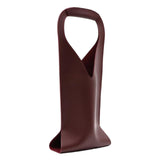 Maxbell Single Bottle Wine Carrier Wine Bottle Storage Bag for Holiday Bridal Shower Dark Red