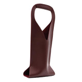 Maxbell Single Bottle Wine Carrier Wine Bottle Storage Bag for Holiday Bridal Shower Dark Red