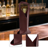 Maxbell Single Bottle Wine Carrier Wine Bottle Storage Bag for Holiday Bridal Shower Dark Red