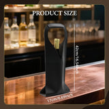 Maxbell Single Bottle Wine Carrier Wine Bottle Storage Bag for Holiday Bridal Shower Black