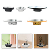 Maxbell Electric Turntable Rotating Display Stand Versatile for Photography Products 16 cm Black