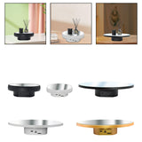 Maxbell Electric Turntable Rotating Display Stand Versatile for Photography Products 16 cm Black