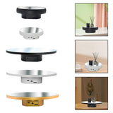 Maxbell Electric Turntable Rotating Display Stand Versatile for Photography Products 16 cm Black
