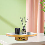 Maxbell Electric Turntable Rotating Display Stand Versatile for Photography Products 25 cm Gold