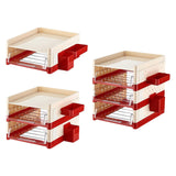 Maxbell Desk File Holder Sturdy Multipurpose Stationery Storage for Home Workstation