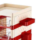 Maxbell Desk File Holder Sturdy Multipurpose Stationery Storage for Home Workstation