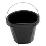 Maxbell Horse feed Bucket Storage Bin 18L Rubber Feeder for Outdoor Outside Backyard