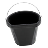 Maxbell Horse feed Bucket Storage Bin 18L Rubber Feeder for Outdoor Outside Backyard