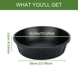 Maxbell Horse feed Bucket Multipurpose Stackable Utility Bucket for Zoo Outside Farm