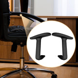 Maxbell 2 Pieces Arms Armrest Convenient Chair Armrest for Gaming Chair Office Chair
