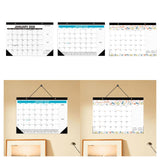 Maxbell 2026-2027 Desk Calendar Ornament Classroom Calendar for Shop Tabletop School black