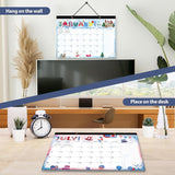 Maxbell 2025-2026 Desk Calendar Classroom Calendar for Dorm Spring Festival Business