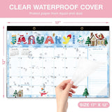 Maxbell 2025-2026 Desk Calendar Classroom Calendar for Dorm Spring Festival Business
