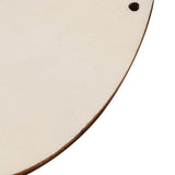 Maxbell 100x Unfinished Wood Slices Teardrop Shaped for Xmas Party Supplies Holidays