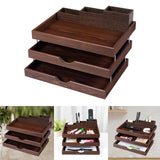 Maxbell File Folder Storage Tray Remote Control Organizer for Bathroom Cleaning