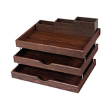 Maxbell File Folder Storage Tray Remote Control Organizer for Bathroom Cleaning