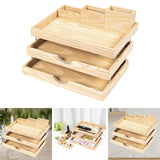 Maxbell File Folder Storage Tray Remote Control Organizer for Bathroom Cleaning