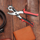 Maxbell Leather Hole Punch Tool Multifunction for Fabrics Handbag Straps Watch Bands