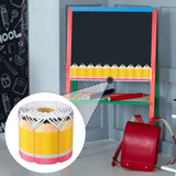 Maxbell 18M Pencil Border Roll Bulletin Board Trim for Office, Window Paper Die Cut Style A