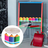 Maxbell 18M Pencil Border Roll Bulletin Board Trim for Office, Window Paper Die Cut Style B