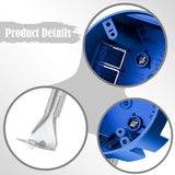 Maxbell Round Electrical Box with Hanger Bar Commercial Reliable Ceiling Fan Bracket Dark Blue